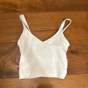 White Lululemon Align Tank